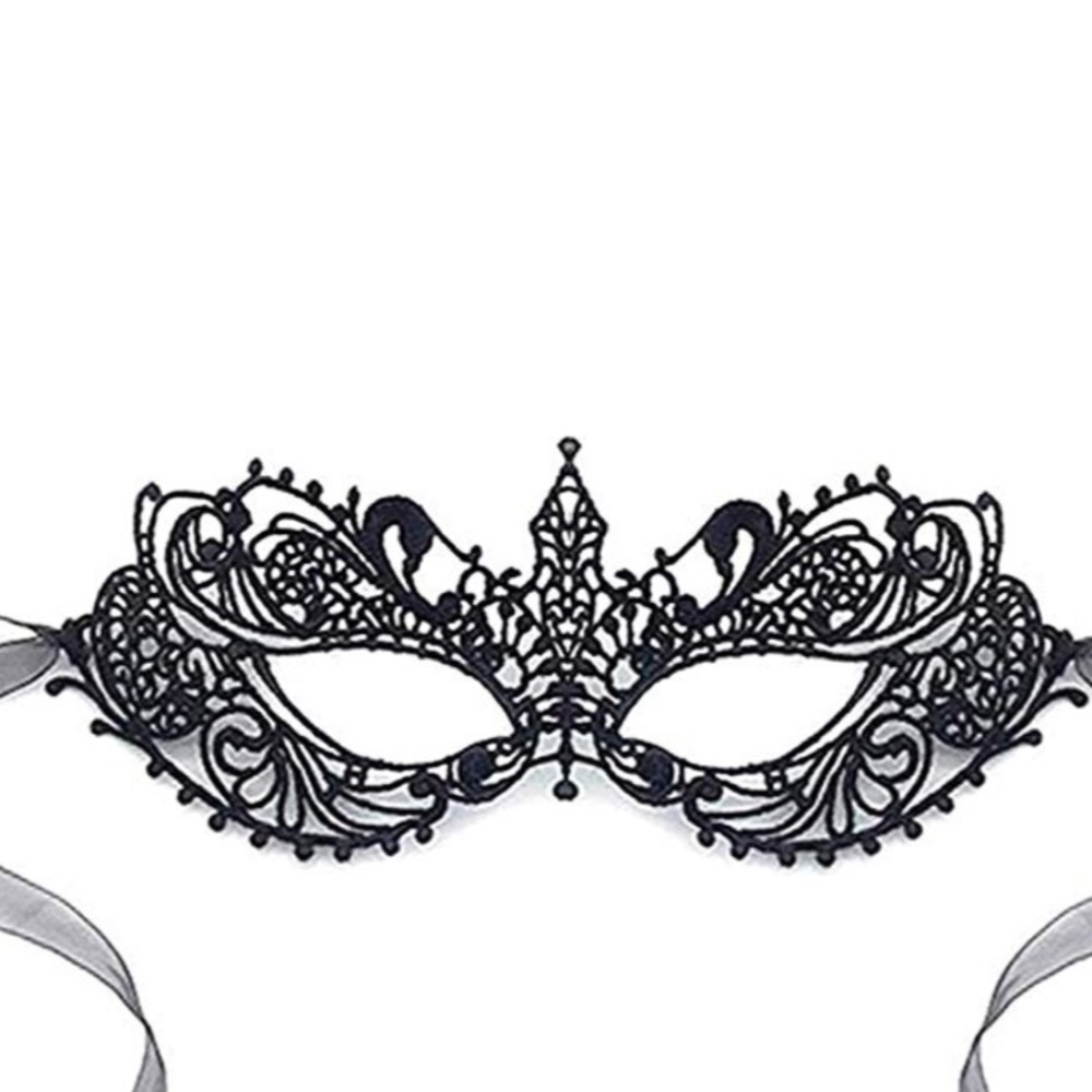 NEW Sexy Black Lace Mask! Lingerie / Costume